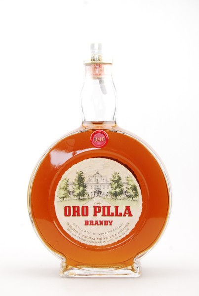 Brandy 1946 Oro Pilla Brandy 7 Jahre gereift