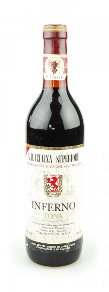 Wein 1977 Inferno Valtellina Superiore Tona