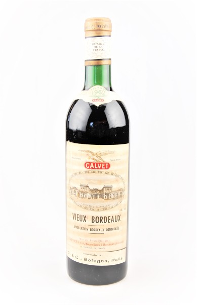 Wein 1962 Vieux Bordeaux Calvet