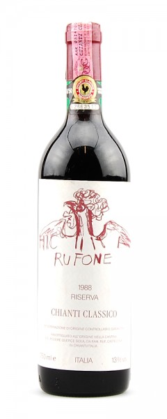 Wein 1988 Chianti Classico Querce Sola-Rufone