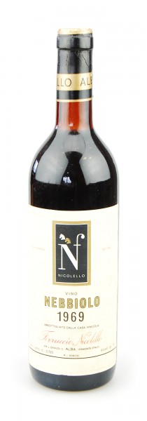Wein 1969 Nebbiolo Ferruccio Nicolello