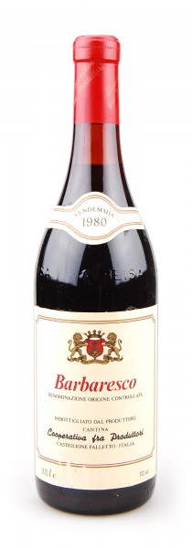 Wein 1980 Barbaresco tra Produttori Castiglione Falletto