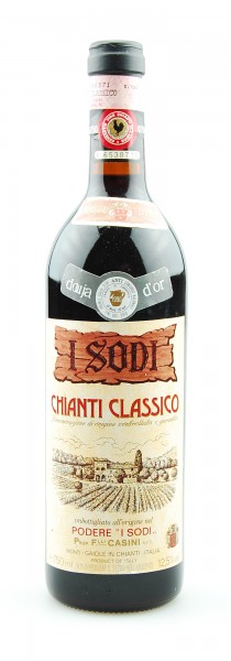 Wein 1988 Chianti Classico Podere I Sodi