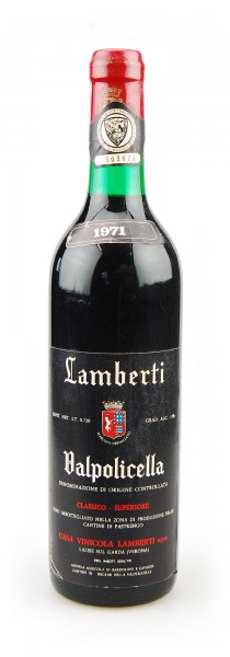 Wein 1971 Valpolicella Classico Superiore Lamberti
