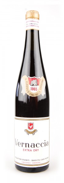 Wein 1965 Vernaccia Extra Dry Riuniti