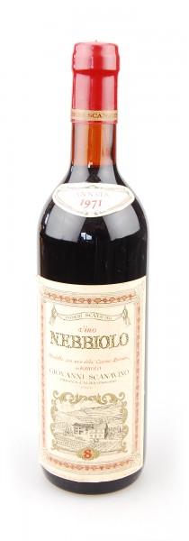 Wein 1971 Nebbiolo Giovanni Scanavino
