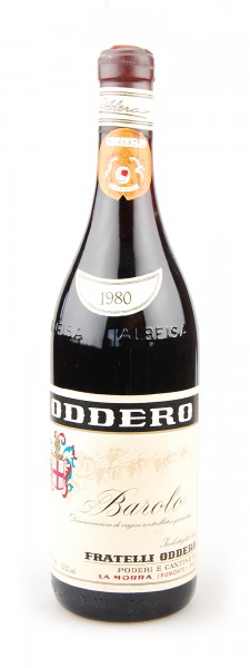 Wein 1980 Barolo Fratelli Oddero