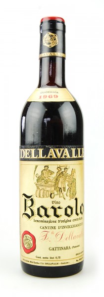 Wein 1969 Barolo Cantine Invecchiamento Dellavalle