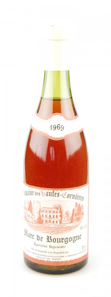 Marc de Bourgogne 1969 Domaine des Hautes-Cornieres
