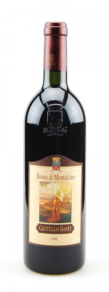 Wein 1996 Rosso di Montalcino Castello Banfi