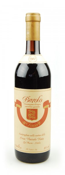 Wein 1981 Barolo Casa Vinicola Dosio