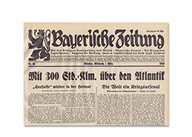 Bayrische Zeitung - Original-Zeitung online bei JAGARO kaufen