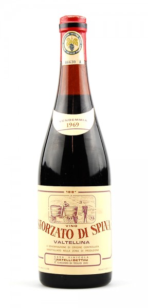 Wein 1969 Sforzato di Spina Fratelli Bettini