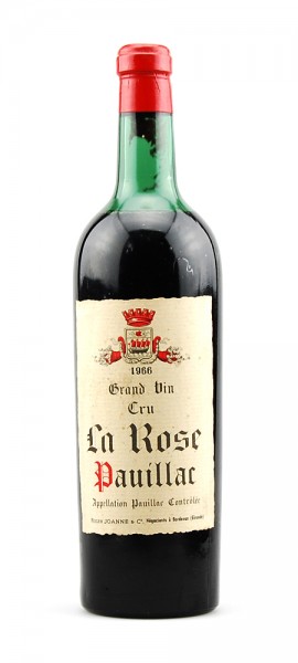 Wein 1966 Grande Vin Cru La Rose