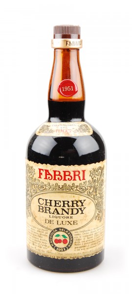 Cherry Brandy 1951 Liquore de Luxe Fabbri