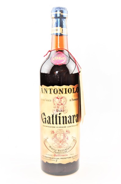 Wein 1962 Gattinara Mario Antoniolo