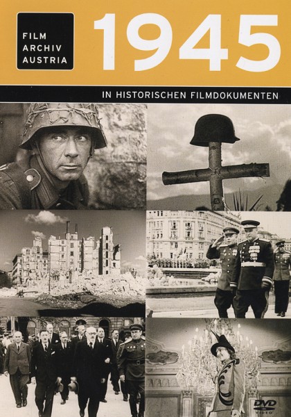 DVD 1945 Chronik Austria Wochenschau in Holzkiste