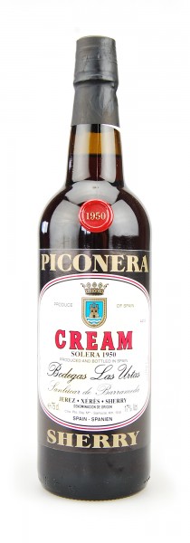 Sherry 1950 Bodegas Las Urtas Cream Solera