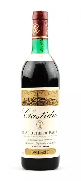 Wein 1977 Clastidio Rosso Oltrepo Pavese