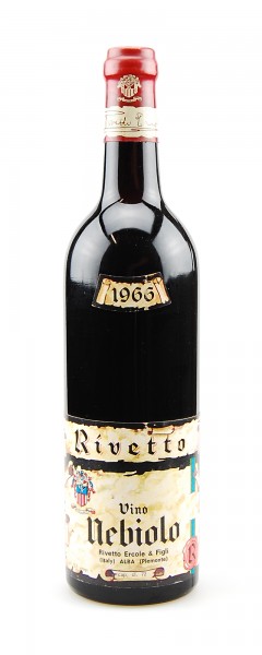 Wein 1966 Nebiolo Ercole Rivetto