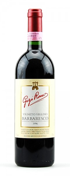 Wein 1996 Barbaresco Casteletto Gigi Rosso