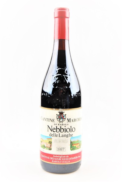 Wein 1987 Nebbiolo delle Langhe Marchesi di Barolo