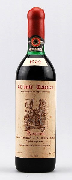Wein 1969 Chianti Classico Riserva Campacci