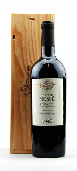 Wein 1949 Rivesaltes Chateau Mosse