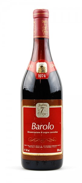 Wein 1974 Barolo Fratelli Dogliani 7Cascine