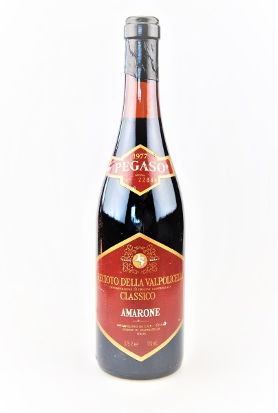 Wein 1977 Amarone Recioto della Valpolicella Pegaso