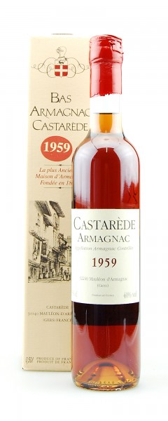 Armagnac 1959 Bas Armagnac Castarede