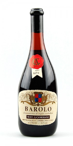 Wein 1974 Barolo Camerano