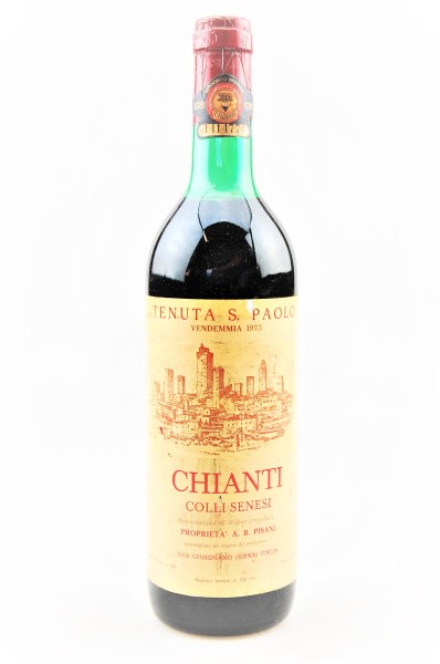 Wein 1973 Chianti Colli Senesi Tenuta San Paolo