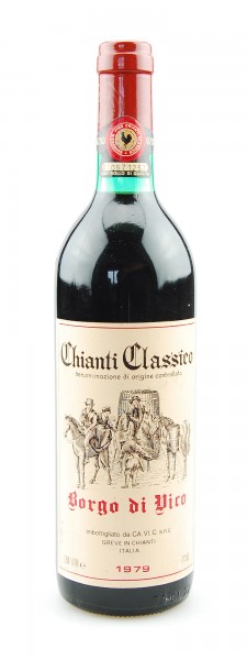 Wein 1979 Chianti Classico Borgo di Vico