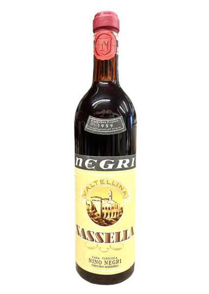 Wein 1959 Sassella Nino Negri
