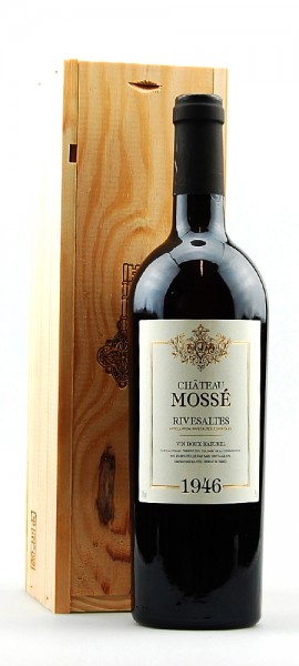 Wein 1946 Rivesaltes Chateau Mosse