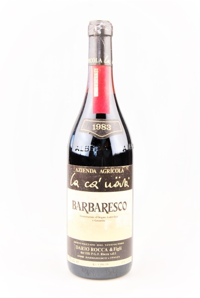 Wein 1983 Barbaresco La Ca Nova Rocca - TIPP!!