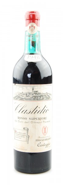 Wein 1948 Clastidio Rosso Oltrepo Pavese
