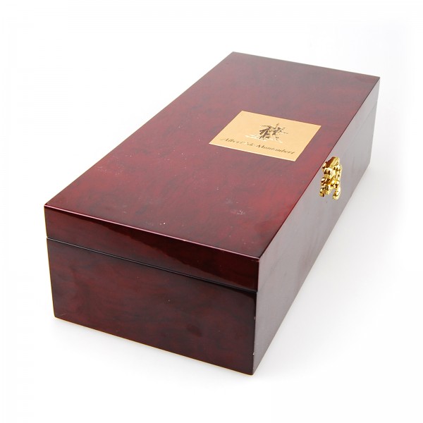 Luxus-Holzbox für Cognac Montaubert XO Imperial