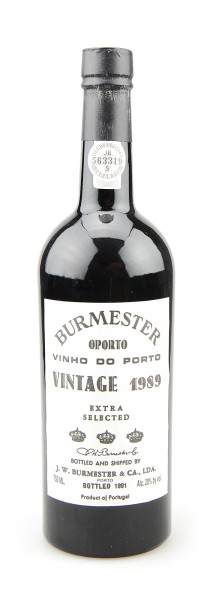 Portwein 1989 Burmester Vintage Extra Selected