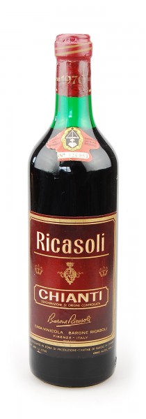 Wein 1970 Chianti Barone Ricasoli