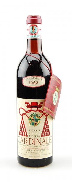 Wein 1966 Chianti Cardinale Riserva Montagnana