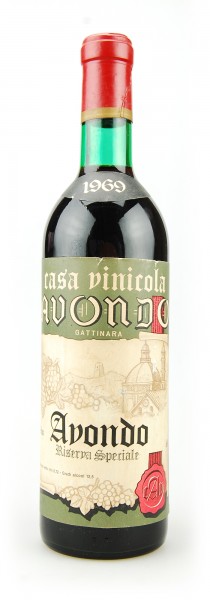 Wein 1969 Gattinara Riserva Speciale Avondo
