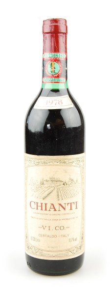 Wein 1978 Chianti VI.CO. Certaldo