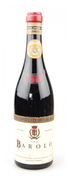 Wein 1961 Barolo Enopolio di Bubbio