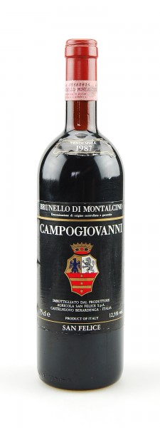 Wein 1987 Brunello di Montalcino Campogiavanni