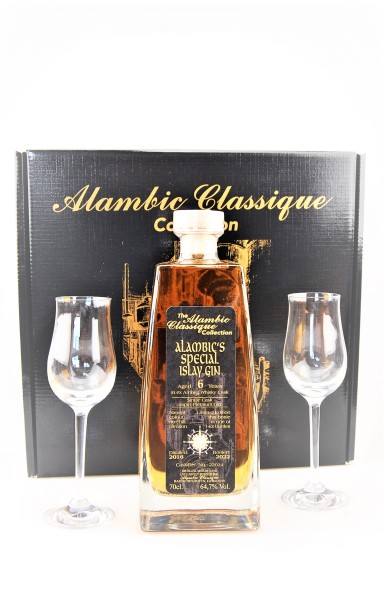 Gin 2016 Alambic´s Special Islay Gin Geschenk-Set