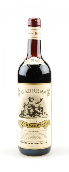 Wein 1966 Barbaresco Giorgio Barbero