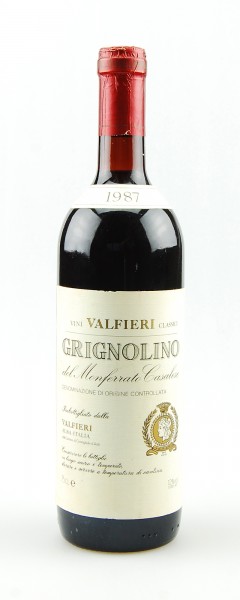 Wein 1987 Grignolino del Monferrato Casalese Valfieri