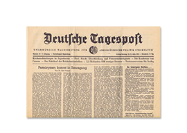 Deutsche Tagespost - Original-Zeitung online bei JAGARO kaufen